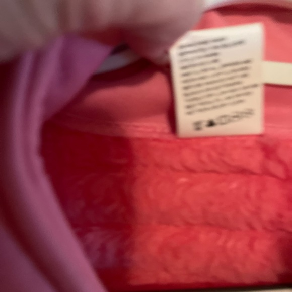 Hot pink athleisure jacket NWOT Medium - Picture 6 of 8